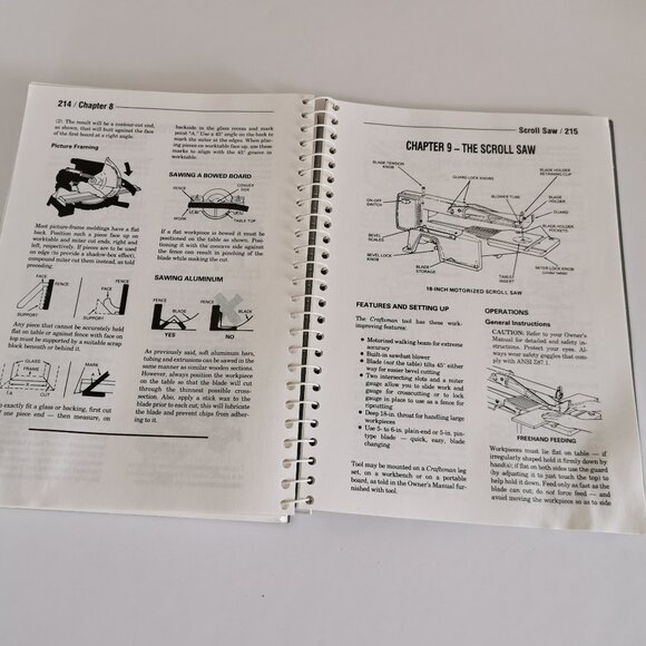 1989 Sears Craftsman Bench Power Tool Know-How Guide Vintage Reference Workshop - Picture 11 of 11